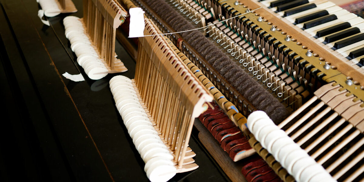 travées de marteaux refeutrés